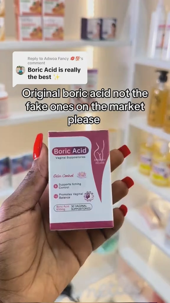 ACIDE BORIQUE – OVULES VAGINAUX