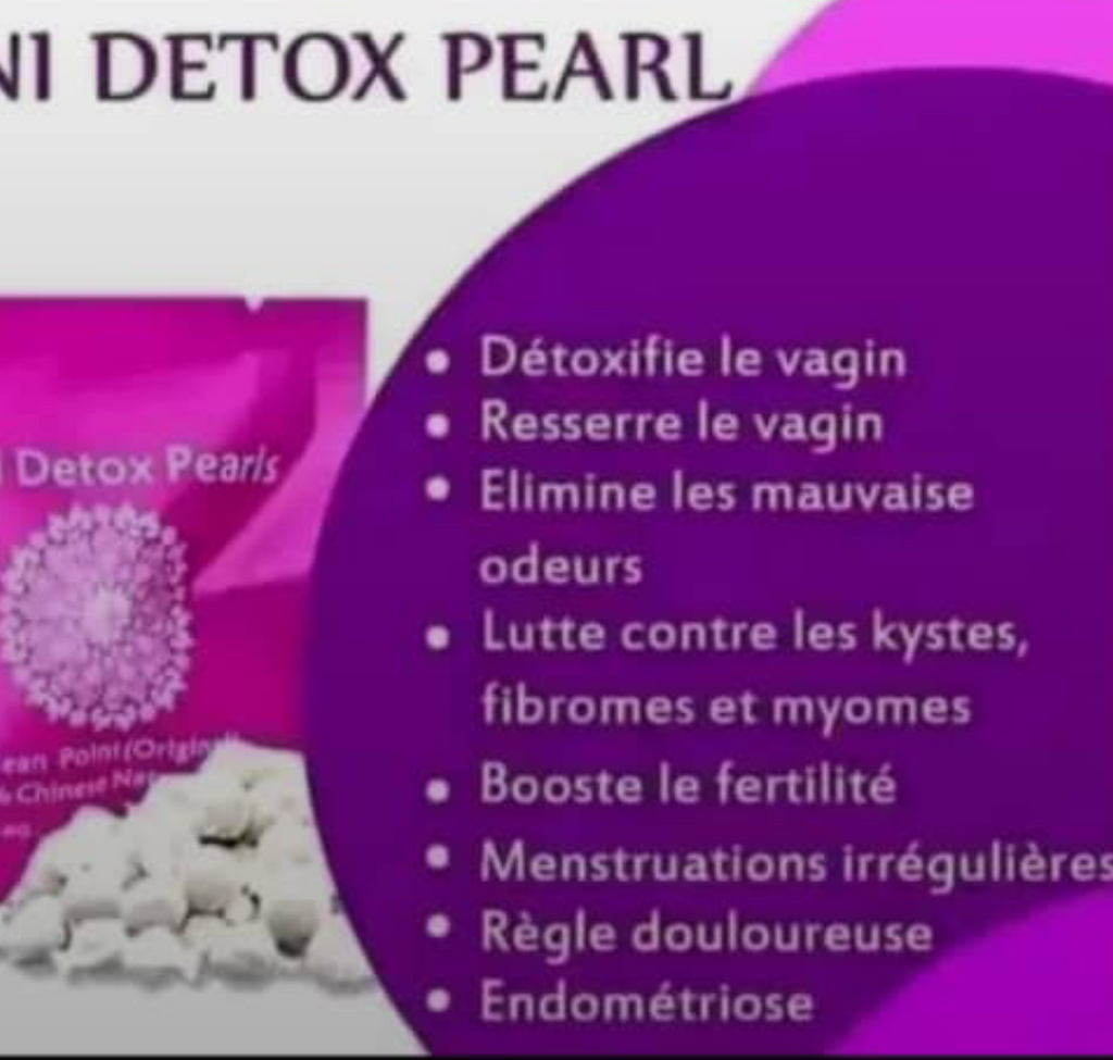 Yoni Detox Pearls – PERLE YONI DETOX Original 🌸
Efficacité prouvée et incontesté  100%naturelle